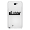 Заказать чехол для Samsung Galaxy Note/Note 2 в Москве. Чехол для Samsung Galaxy Note 2 Stussy от DESIGNER   - готовые дизайны и нанесение принтов.
