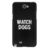 Заказать чехол для Samsung Galaxy Note/Note 2 в Москве. Чехол для Samsung Galaxy Note 2 Watch Dogs от THE_NISE  - готовые дизайны и нанесение принтов.