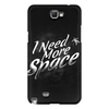 Заказать чехол для Samsung Galaxy Note/Note 2 в Москве. Чехол для Samsung Galaxy Note 2 I need more space от ISliM - готовые дизайны и нанесение принтов.