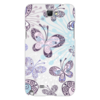 Заказать чехол для Samsung Galaxy Note/Note 2 в Москве. Чехол для Samsung Galaxy Note 2 Фиолетовые бабочки от weeert - готовые дизайны и нанесение принтов.