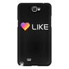 Заказать чехол для Samsung Galaxy Note/Note 2 в Москве. Чехол для Samsung Galaxy Note 2 Like  от DESIGNER   - готовые дизайны и нанесение принтов.