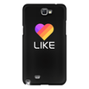 Заказать чехол для Samsung Galaxy Note/Note 2 в Москве. Чехол для Samsung Galaxy Note 2 Like  от DESIGNER   - готовые дизайны и нанесение принтов.