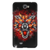 Заказать чехол для Samsung Galaxy Note/Note 2 в Москве. Чехол для Samsung Galaxy Note 2 Wolf & Fire от Аня Лукьянова - готовые дизайны и нанесение принтов.