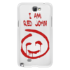 Заказать чехол для Samsung Galaxy Note/Note 2 в Москве. Чехол для Samsung Galaxy Note 2 Смайлик Red John (The Mentalist) от maks - готовые дизайны и нанесение принтов.