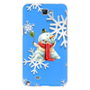 Заказать чехол для Samsung Galaxy Note/Note 2 в Москве. Чехол для Samsung Galaxy Note 2 снеговик от THE_NISE  - готовые дизайны и нанесение принтов.