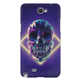 Заказать чехол для Samsung Galaxy Note/Note 2 в Москве. Чехол для Samsung Galaxy Note 2 Low poly skull от scoopysmith - готовые дизайны и нанесение принтов.