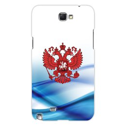 Заказать чехол для Samsung Galaxy Note/Note 2 в Москве. Чехол для Samsung Galaxy Note 2 Герб России от THE_NISE  - готовые дизайны и нанесение принтов.