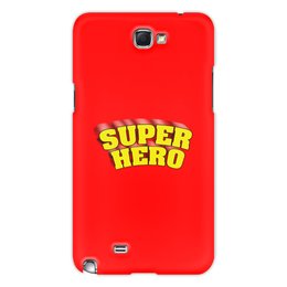 Заказать чехол для Samsung Galaxy Note/Note 2 в Москве. Чехол для Samsung Galaxy Note 2 Super hero от THE_NISE  - готовые дизайны и нанесение принтов.