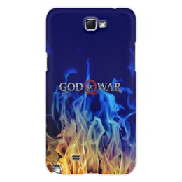 Заказать чехол для Samsung Galaxy Note/Note 2 в Москве. Чехол для Samsung Galaxy Note 2 God of War от THE_NISE  - готовые дизайны и нанесение принтов.