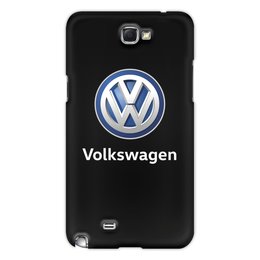 Заказать чехол для Samsung Galaxy Note/Note 2 в Москве. Чехол для Samsung Galaxy Note 2 Volkswagen от DESIGNER   - готовые дизайны и нанесение принтов.