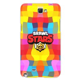 Заказать чехол для Samsung Galaxy Note/Note 2 в Москве. Чехол для Samsung Galaxy Note 2 Brawl Stars от THE_NISE  - готовые дизайны и нанесение принтов.