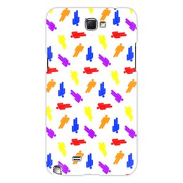 Заказать чехол для Samsung Galaxy Note/Note 2 в Москве. Чехол для Samsung Galaxy Note 2 Billie Eilish от DESIGNER   - готовые дизайны и нанесение принтов.