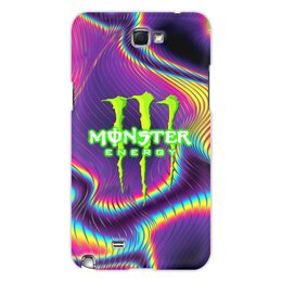 Заказать чехол для Samsung Galaxy Note/Note 2 в Москве. Чехол для Samsung Galaxy Note 2 Monster Energy от THE_NISE  - готовые дизайны и нанесение принтов.