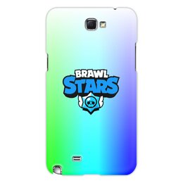 Заказать чехол для Samsung Galaxy Note/Note 2 в Москве. Чехол для Samsung Galaxy Note 2 Brawl Stars от THE_NISE  - готовые дизайны и нанесение принтов.