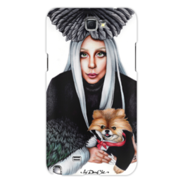 Заказать чехол для Samsung Galaxy Note/Note 2 в Москве. Чехол для Samsung Galaxy Note 2 Lady Gaga от dimache - готовые дизайны и нанесение принтов.