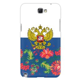 Заказать чехол для Samsung Galaxy Note/Note 2 в Москве. Чехол для Samsung Galaxy Note 2 Хохлома от THE_NISE  - готовые дизайны и нанесение принтов.