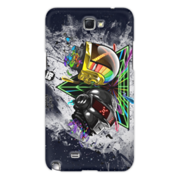 Заказать чехол для Samsung Galaxy Note/Note 2 в Москве. Чехол для Samsung Galaxy Note 2 Daft Punk от CavaDesign - готовые дизайны и нанесение принтов.