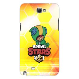 Заказать чехол для Samsung Galaxy Note/Note 2 в Москве. Чехол для Samsung Galaxy Note 2 Brawl Stars от THE_NISE  - готовые дизайны и нанесение принтов.