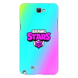 Заказать чехол для Samsung Galaxy Note/Note 2 в Москве. Чехол для Samsung Galaxy Note 2 Brawl Stars от THE_NISE  - готовые дизайны и нанесение принтов.