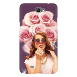 Заказать чехол для Samsung Galaxy Note/Note 2 в Москве. Чехол для Samsung Galaxy Note 2 Lana Del Rey от Мария - готовые дизайны и нанесение принтов.