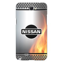 Заказать чехол для Samsung Galaxy Note/Note 2 в Москве. Чехол для Samsung Galaxy Note 2 Nissan от THE_NISE  - готовые дизайны и нанесение принтов.