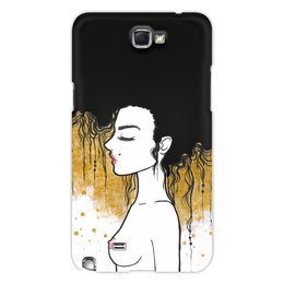 Заказать чехол для Samsung Galaxy Note/Note 2 в Москве. Чехол для Samsung Galaxy Note 2 Golden от d_ari.design@mail.ru - готовые дизайны и нанесение принтов.