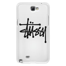 Заказать чехол для Samsung Galaxy Note/Note 2 в Москве. Чехол для Samsung Galaxy Note 2 Stussy от DESIGNER   - готовые дизайны и нанесение принтов.