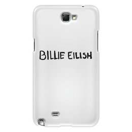 Заказать чехол для Samsung Galaxy Note/Note 2 в Москве. Чехол для Samsung Galaxy Note 2 Billie Eilish от DESIGNER   - готовые дизайны и нанесение принтов.