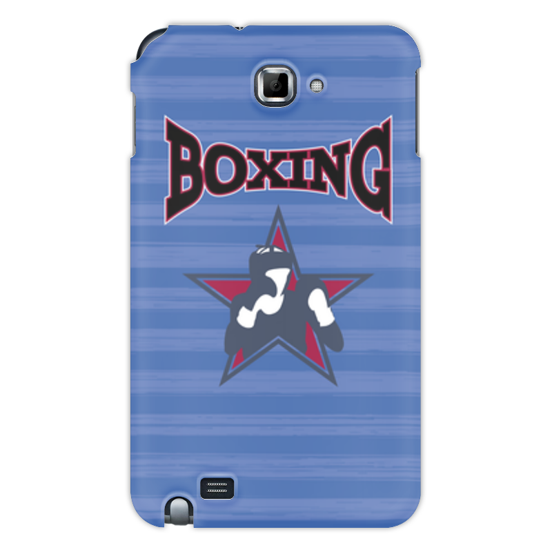 Printio Чехол для Samsung Galaxy Note Боксер матовый чехол boxing w для honor 8x max хонор 8х макс с 3d эффектом черный