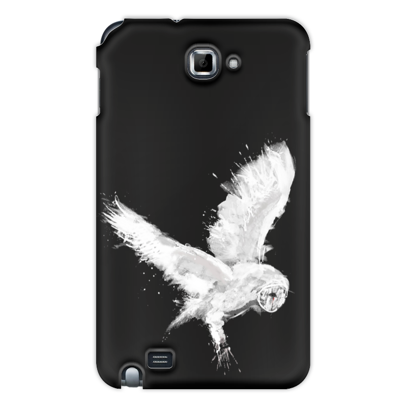 Printio Чехол для Samsung Galaxy Note Белая сова re pa накладка transparent для samsung galaxy j5 2015 с принтом сова на темном фоне
