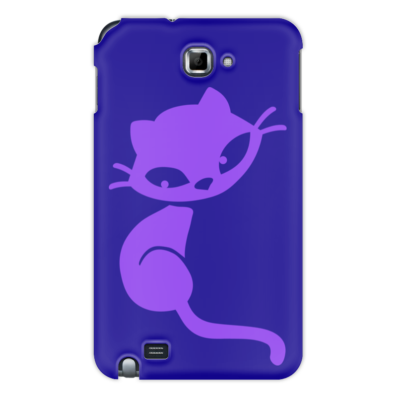 Printio Чехол для Samsung Galaxy Note Кошечка чехол mypads фиолетовая пума в очках для samsung galaxy m13 задняя панель накладка бампер