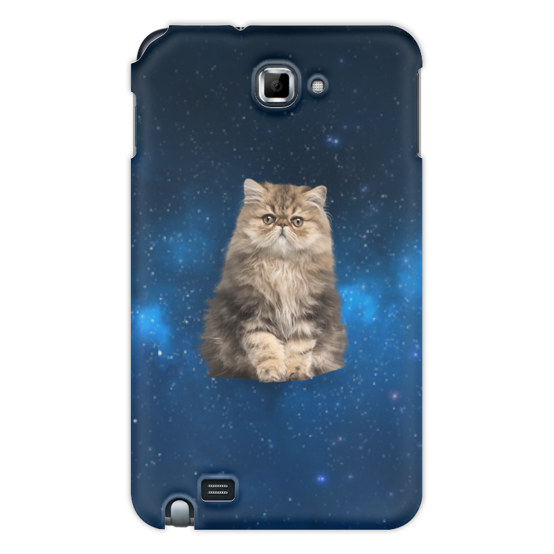 Printio Чехол для Samsung Galaxy Note Кот в космосе силиконовый чехол планеты в космосе на meizu m6 note мейзу м6 ноте