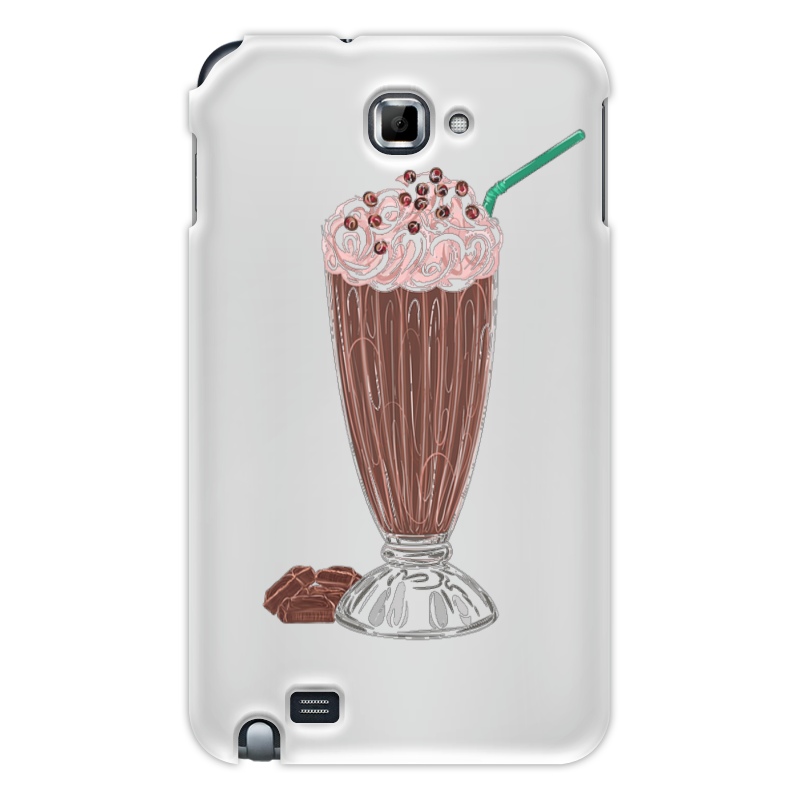 Printio Чехол для Samsung Galaxy Note шоколадный коктейль