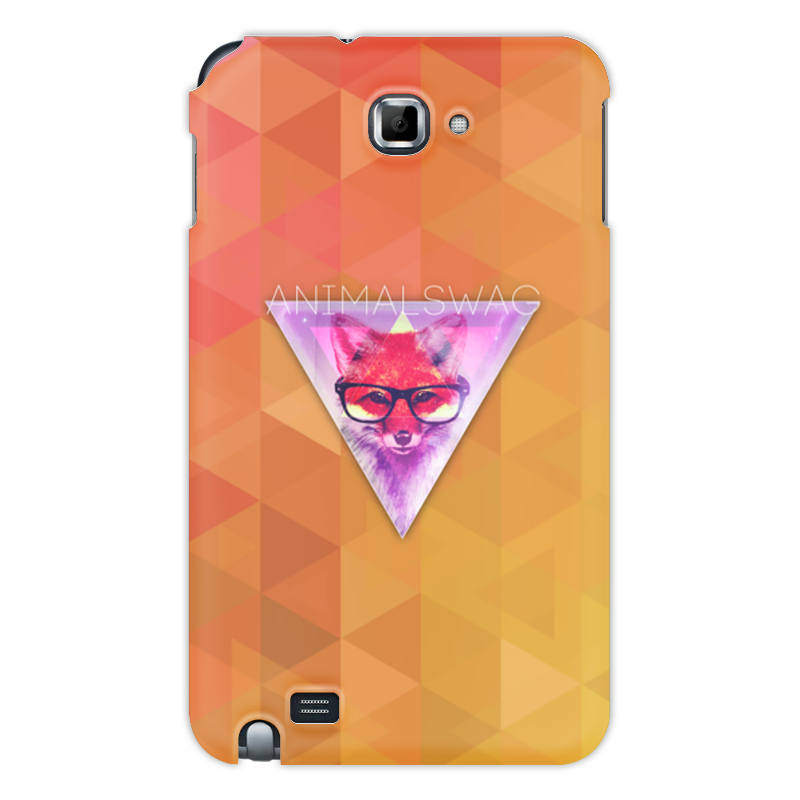 Printio Чехол для Samsung Galaxy Note animalswag ii collection: fox силиконовый чехол на oneplus 9r swag бигль для ванплас 9 р