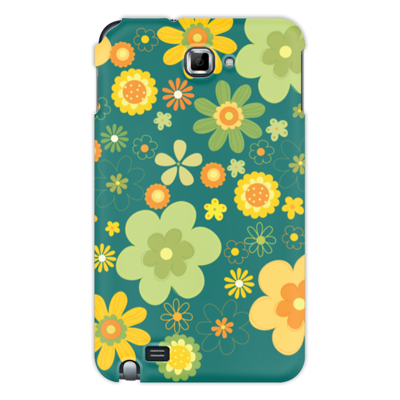 Printio Чехол для Samsung Galaxy Note Хиппи силиконовый чехол на vivo y5s цветы 10 для виво ю5с