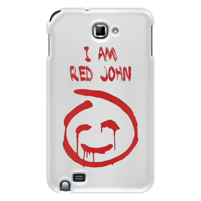 цена Printio Чехол для Samsung Galaxy Note Смайлик red john (the mentalist)