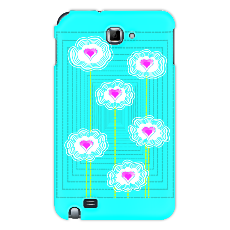 Printio Чехол для Samsung Galaxy Note Цветочный паттерн ультратонкий силиконовый чехол накладка для honor 6с с принтом винтажный цветочный паттерн