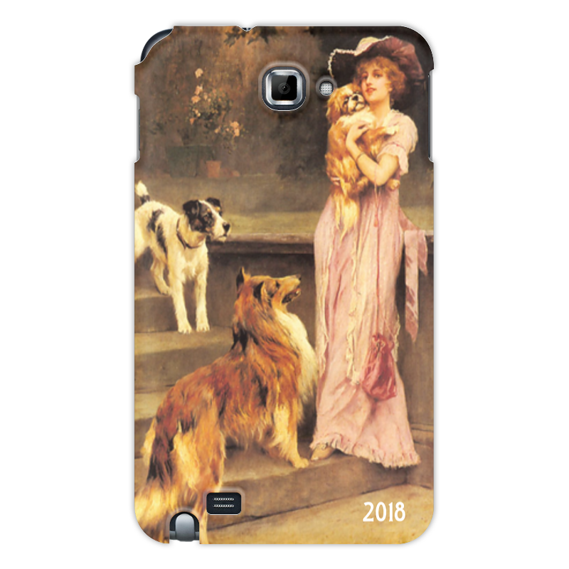 Printio Чехол для Samsung Galaxy Note 2018 год собаки силиконовый чехол с принтом unicorns and candies для samsung galaxy a6 2018 самсунг а6 плюс 2018