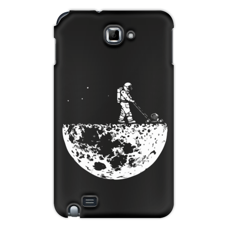 Printio Чехол для Samsung Galaxy Note Космонавт на луне