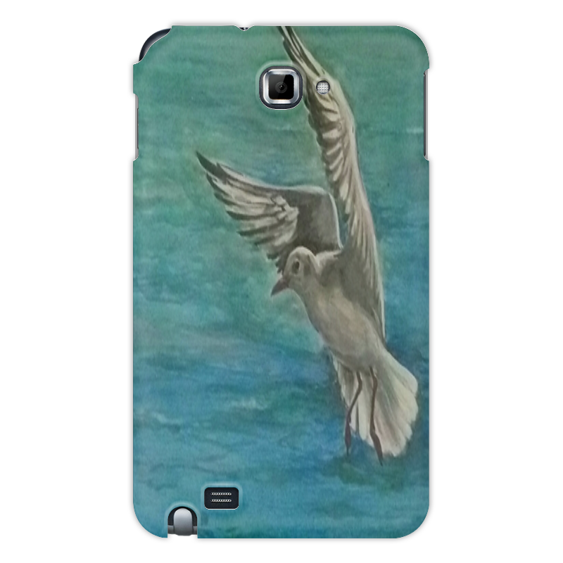 Printio Чехол для Samsung Galaxy Note Чайка чехол mypads чб птица для meizu m5 note задняя панель накладка бампер