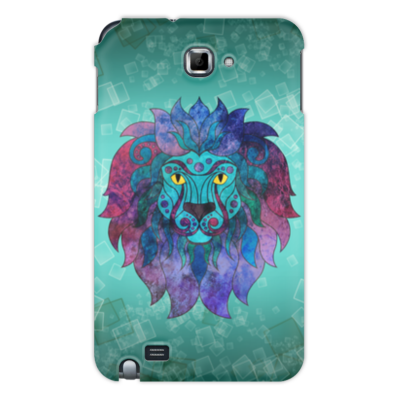 Printio Чехол для Samsung Galaxy Note Яркий лев