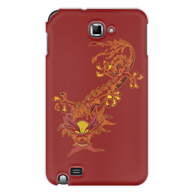 Printio Чехол для Samsung Galaxy Note Дракон новогодний мешок огненный дракон