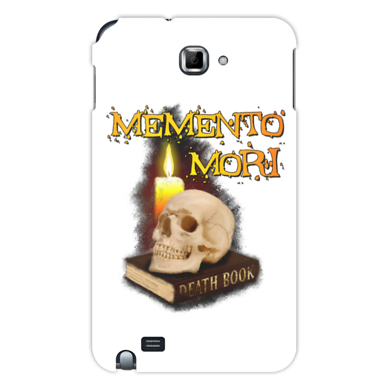 Printio Чехол для Samsung Galaxy Note Memento mori. помни о смерти. силиконовый чехол на oppo f17 череп 12 для оппо ф17