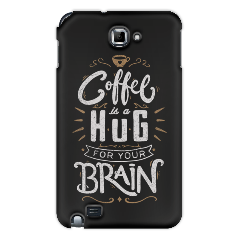 Printio Чехол для Samsung Galaxy Note Кофе для мозга силиконовый чехол девушка с кофе на meizu note 8 мейзу нот 8