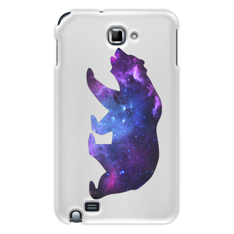 Printio Чехол для Samsung Galaxy Note Space animals чехол mypads медведь в шапке для ulefone note 13p задняя панель накладка бампер