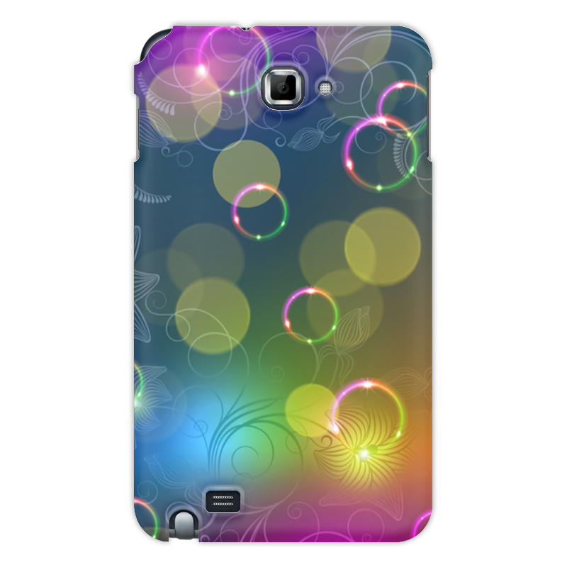 Printio Чехол для Samsung Galaxy Note Калейдоскоп силиконовый чехол ветка с листочками и цветами на meizu m5 note мейзу м5 нот
