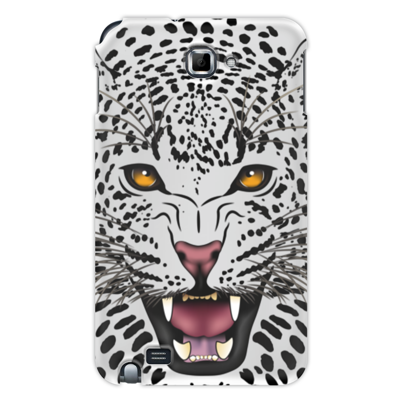 Printio Чехол для Samsung Galaxy Note Леопард ультратонкий силиконовый чехол накладка для meizu u10 с принтом леопард