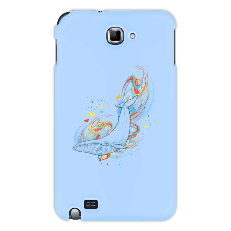 Printio Чехол для Samsung Galaxy Note Кит и волны printio чехол для samsung galaxy note космический кит
