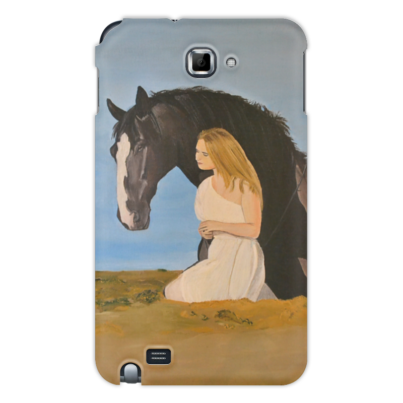 Printio Чехол для Samsung Galaxy Note Мария и принц cиликоновый прозрачный чехол artcolor для samsung galaxy s20 с принтом нежность