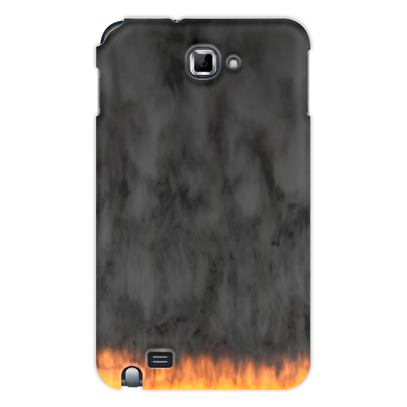 Printio Чехол для Samsung Galaxy Note Пламя и дым printio пакет 15 5x22x5 см пламя и дым